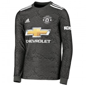 Fotbalový Dres Manchester United Venkovní 2020/21 Dlouhý Rukáv